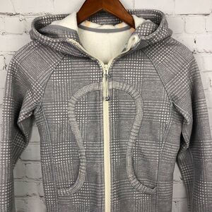 Lululemon Gray Full Zip Jacket Women's Sz 4